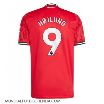 Camiseta Manchester United Rasmus Hojlund #9 Primera Equipación Replica 2025-26 mangas cortas Camiseta Manchester United Rasmus Hojlund #9 Primera Equipación Replica 2025-26 mangas cortas